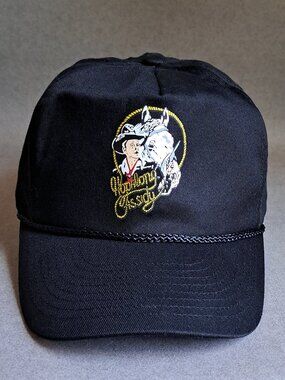 VINTAGE Hopalong Cassidy with Topper USED Hat (Black, Snapback, Cowboy)